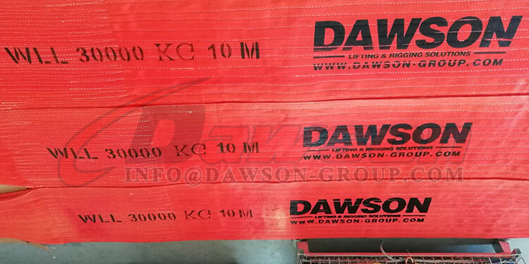 Heavy duty polyester webbing slings lifting slings crane slings china - dawson group ltd. - China Supplier